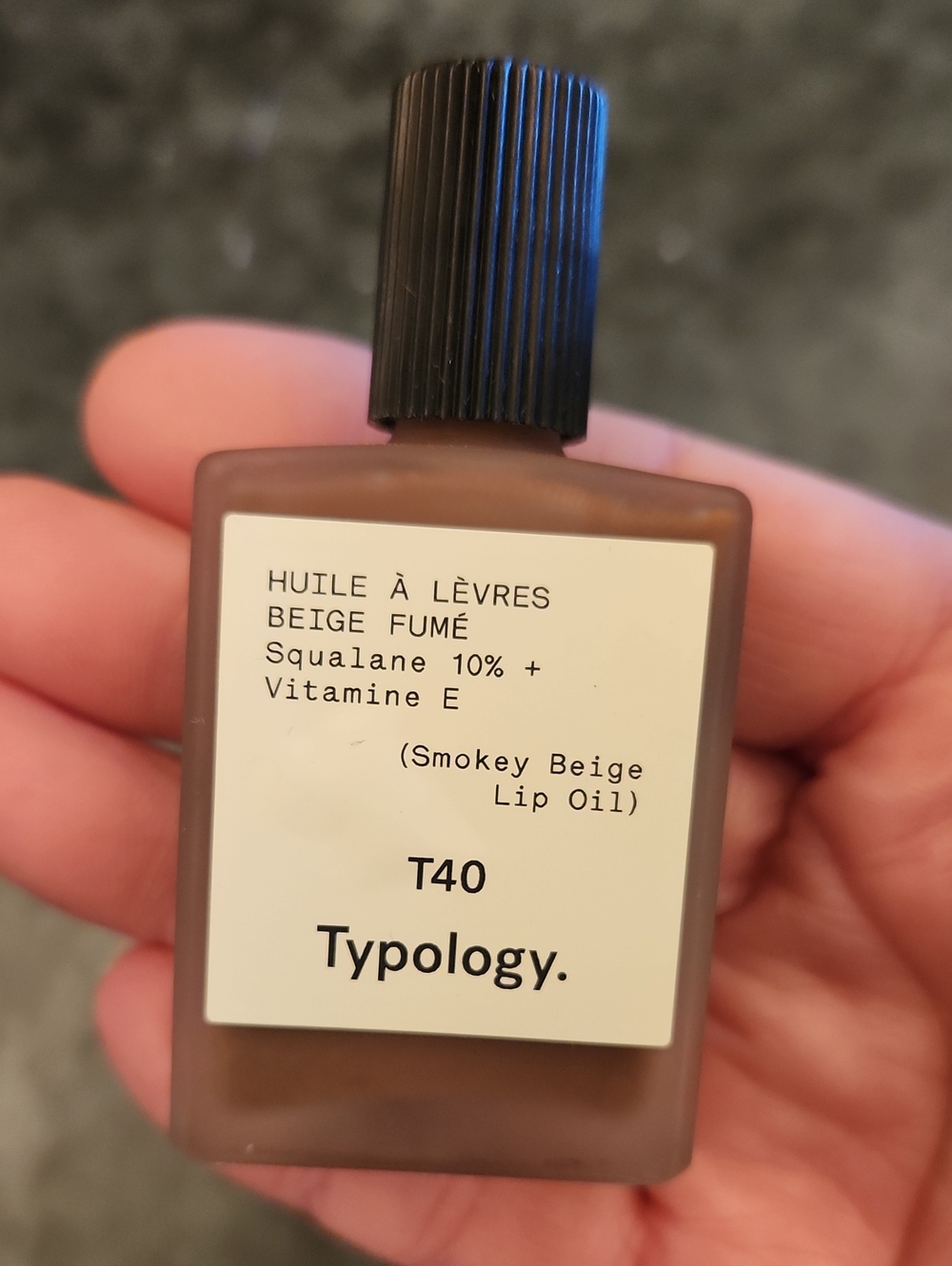 Typology T40 Smokey Beige Lip Oil - Beige